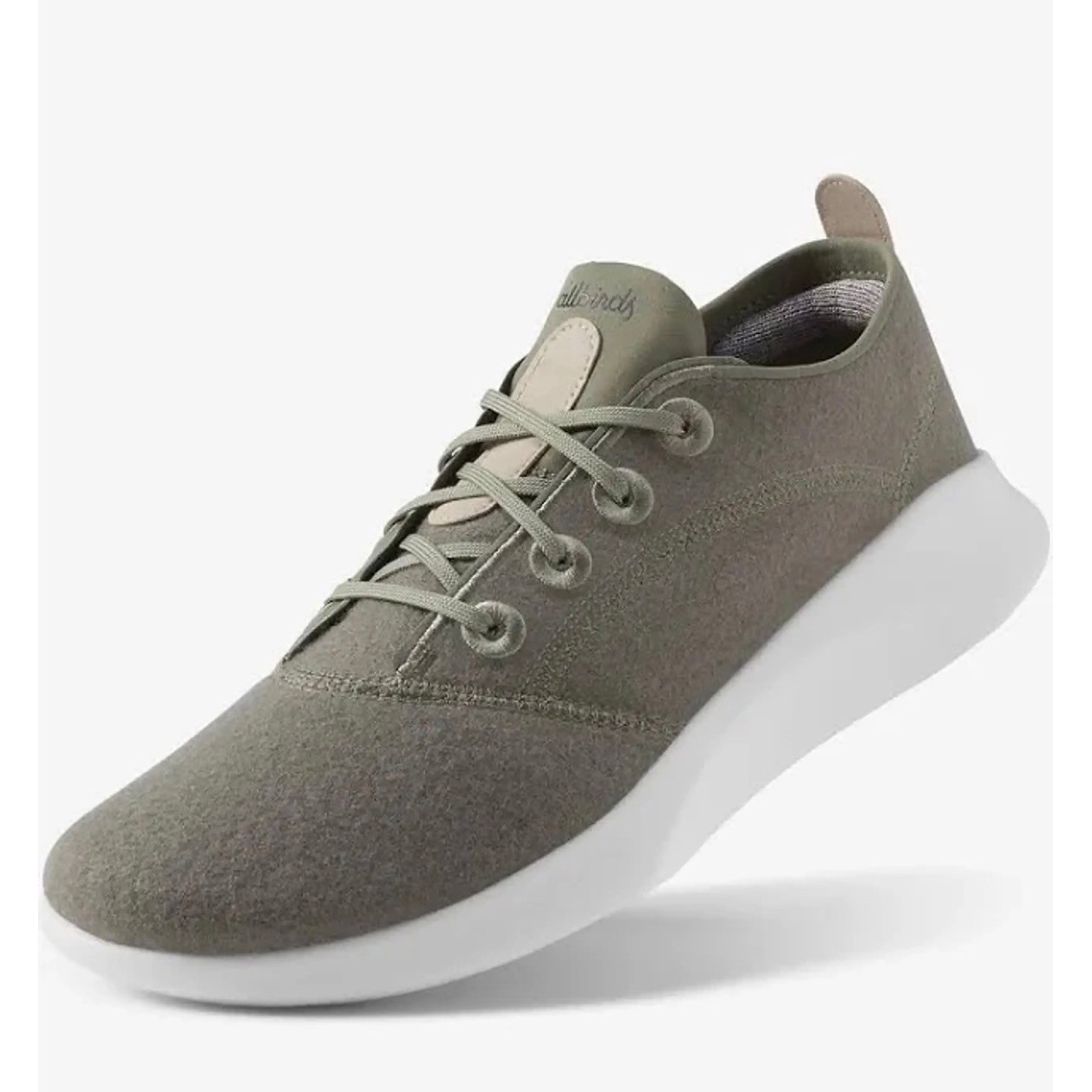 Allbirds Mens Wool Runners Olive Green Merino Wool Sneakers Size 12 Slwr1m12